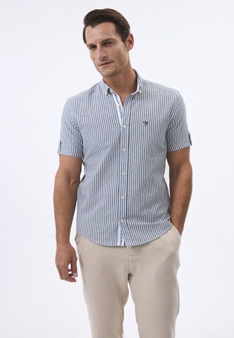 Felix Hardy Regular fit Πουκάμισο σε πράσινο: μπροστά