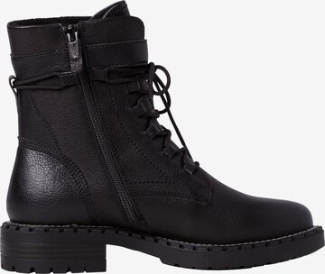 TAMARIS Lace-Up Ankle Boots in Black