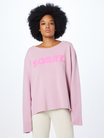 Liv Bergen Sweatshirt 'Dorie' in Pink: predná strana