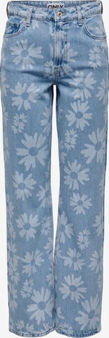 ONLY Regular Jeans 'CAMILLE' in Blauw: voorkant