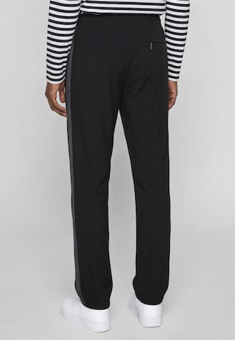 Sergio Tacchini - Tapered Calças em preto