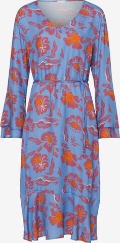 Hanro Jerseykleid ' Sunny Vibes ' in Blau: predná strana