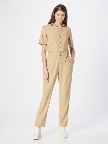 GARCIA Jumpsuit i brun: framsida