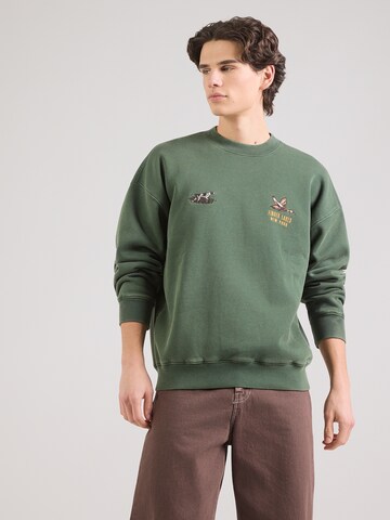 Abercrombie & Fitch Свитшот 'COUNTRYSIDE' в Зеленый