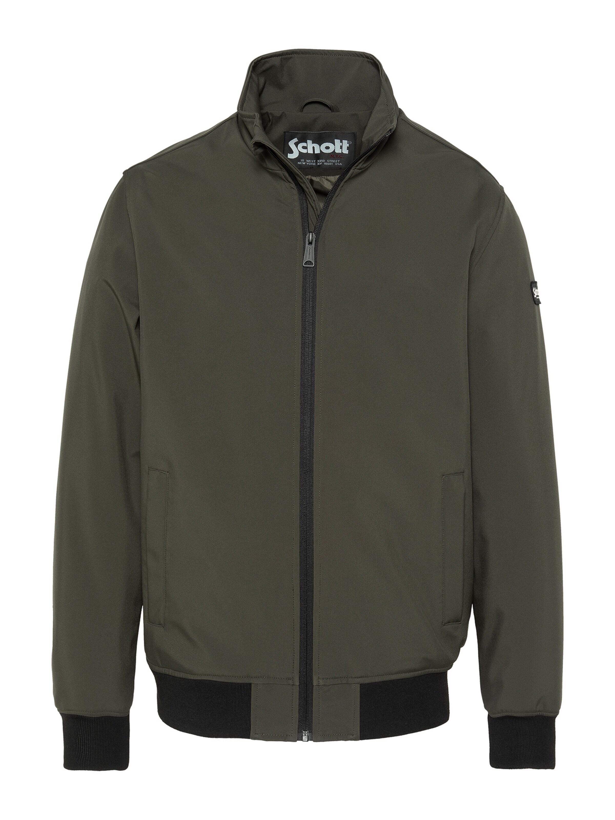 Schott NYC Übergangsjacke‌‌‌‌‌‌‌‌ in Grün: Vorderseite