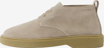 pilka Calvin Klein „Chukka“ batai: priekis