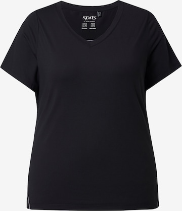 Ulla Popken Shirt in Black: front