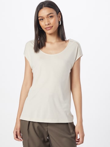 COMMA Shirt in Beige: front