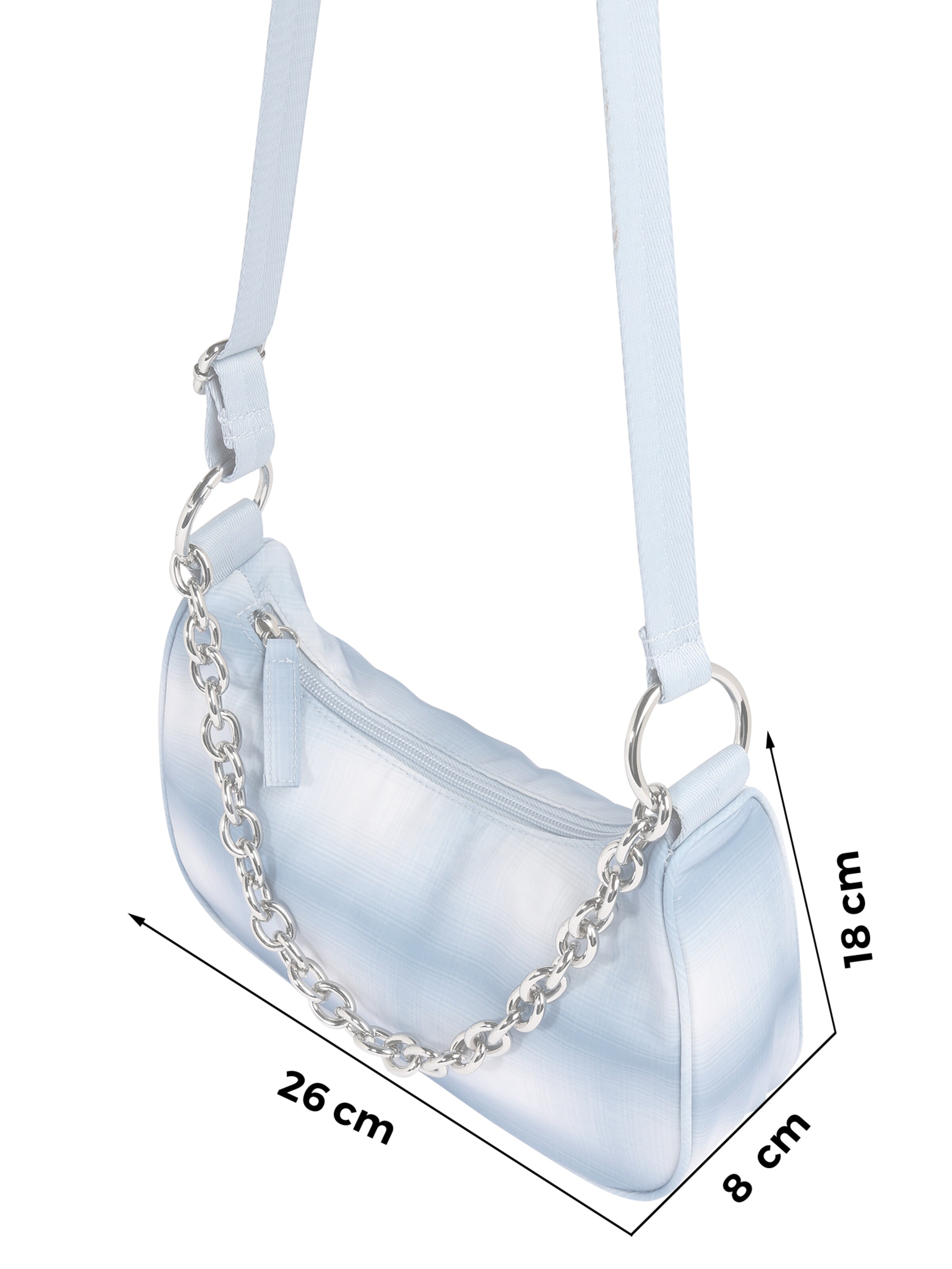 Frauen Taschen & Rucksäcke WEEKDAY Schultertasche in Blau - HV64220 Frauen Taschen & Rucksäcke WEEKDAY Schultertasche in Blau - HV64220