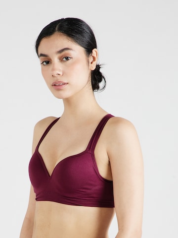 Bustino Reggiseno sportivo 'MARTINE' di ONLY PLAY in rosso: frontale