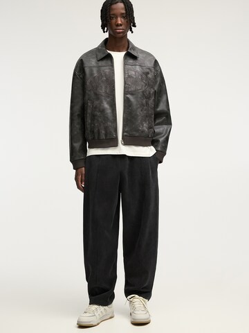 Veste mi-saison 'STWD' Pull&Bear en noir