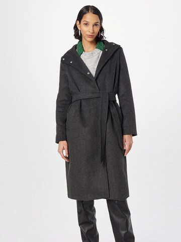 VERO MODA Between-Seasons Coat in Grey: front