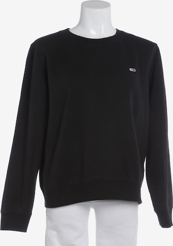 Tommy Jeans Sweatshirt / Sweatjacke L in Schwarz: Vorderseite