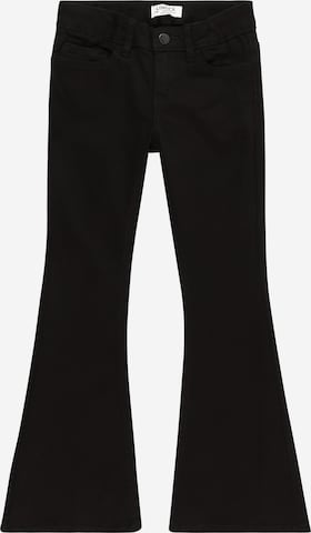 Lindex جينز ذات سيقان واسعة جينز 'Freja' بلون أسود: الأمام