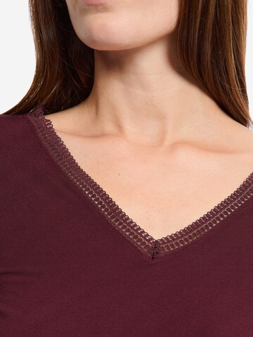 ETAM Unterhemd 'Warme Up Lace' in Rot