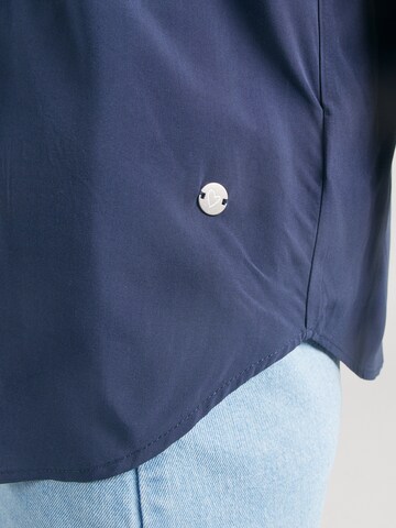 Camicia da donna 'Be44tsy' di ZABAIONE in blu