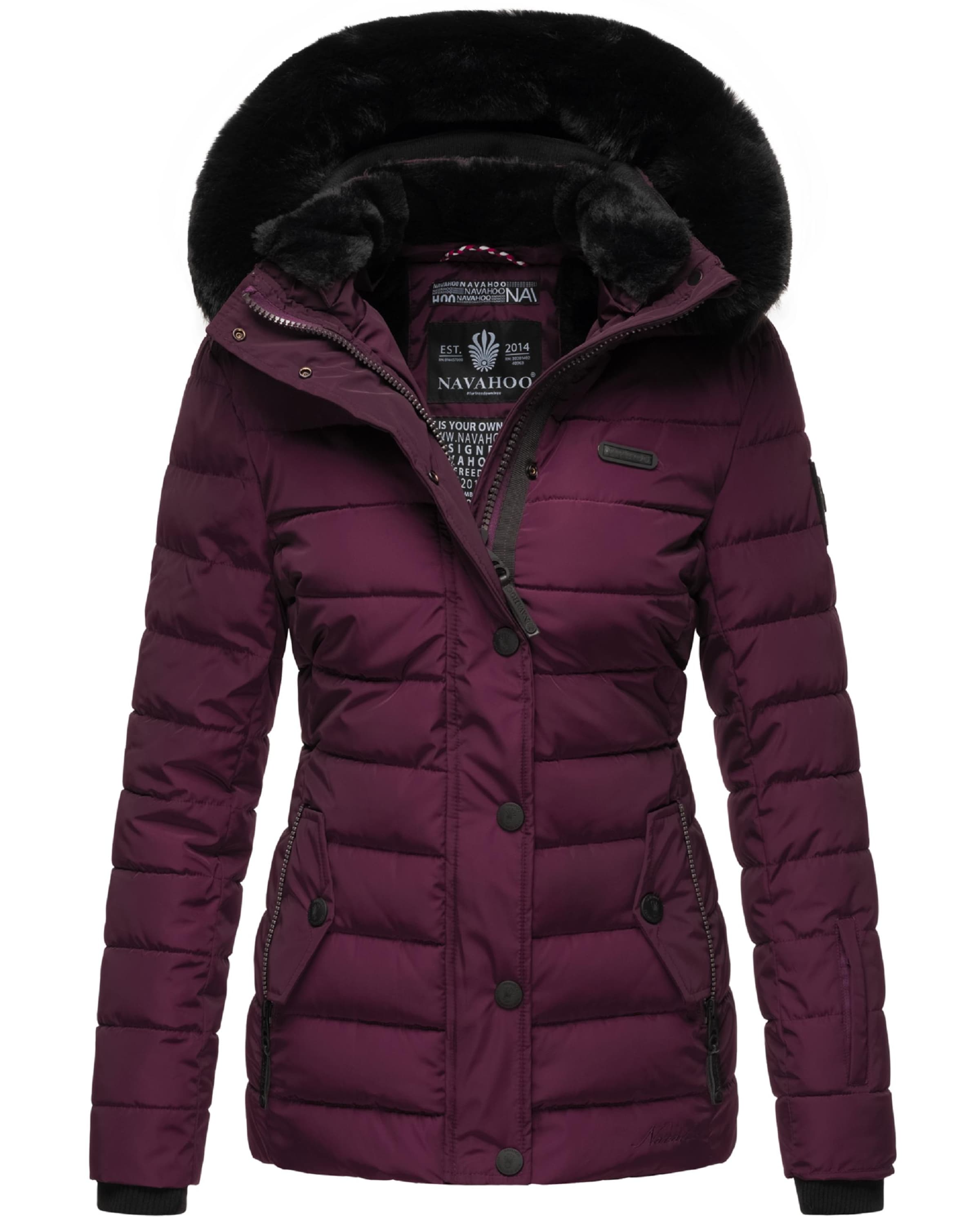 NAVAHOO Winter jacket in Purple