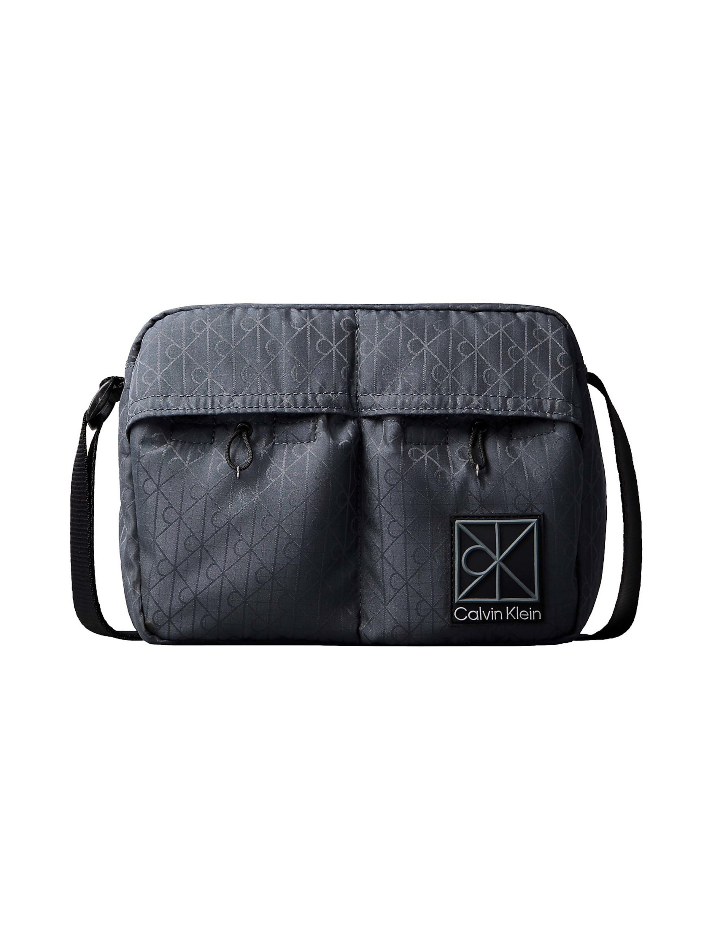 Sac à bandoulière Calvin Klein en gris : devant