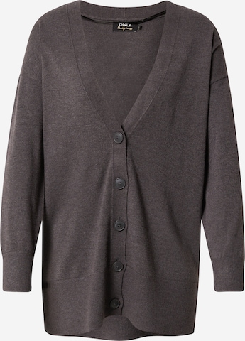 ONLY Knit Cardigan in Grey: front