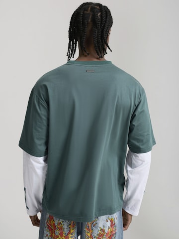 Ed Hardy - Camiseta '1971 Skull' en verde