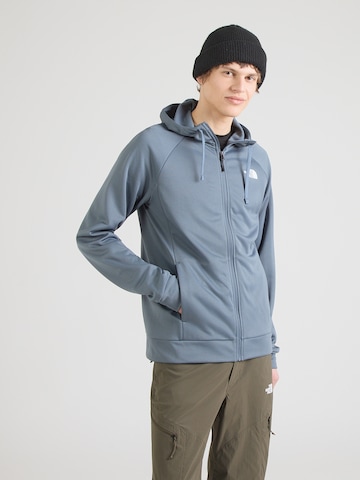 Veste en polaire fonctionnelle 'Reaxion 2.0' THE NORTH FACE en bleu : devant