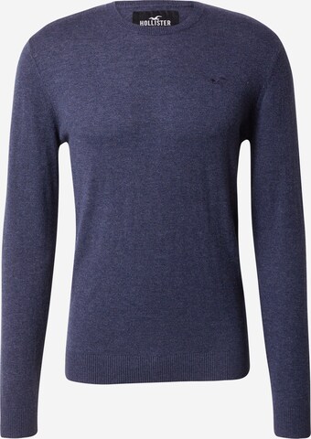 HOLLISTER Sweater in Blue: front