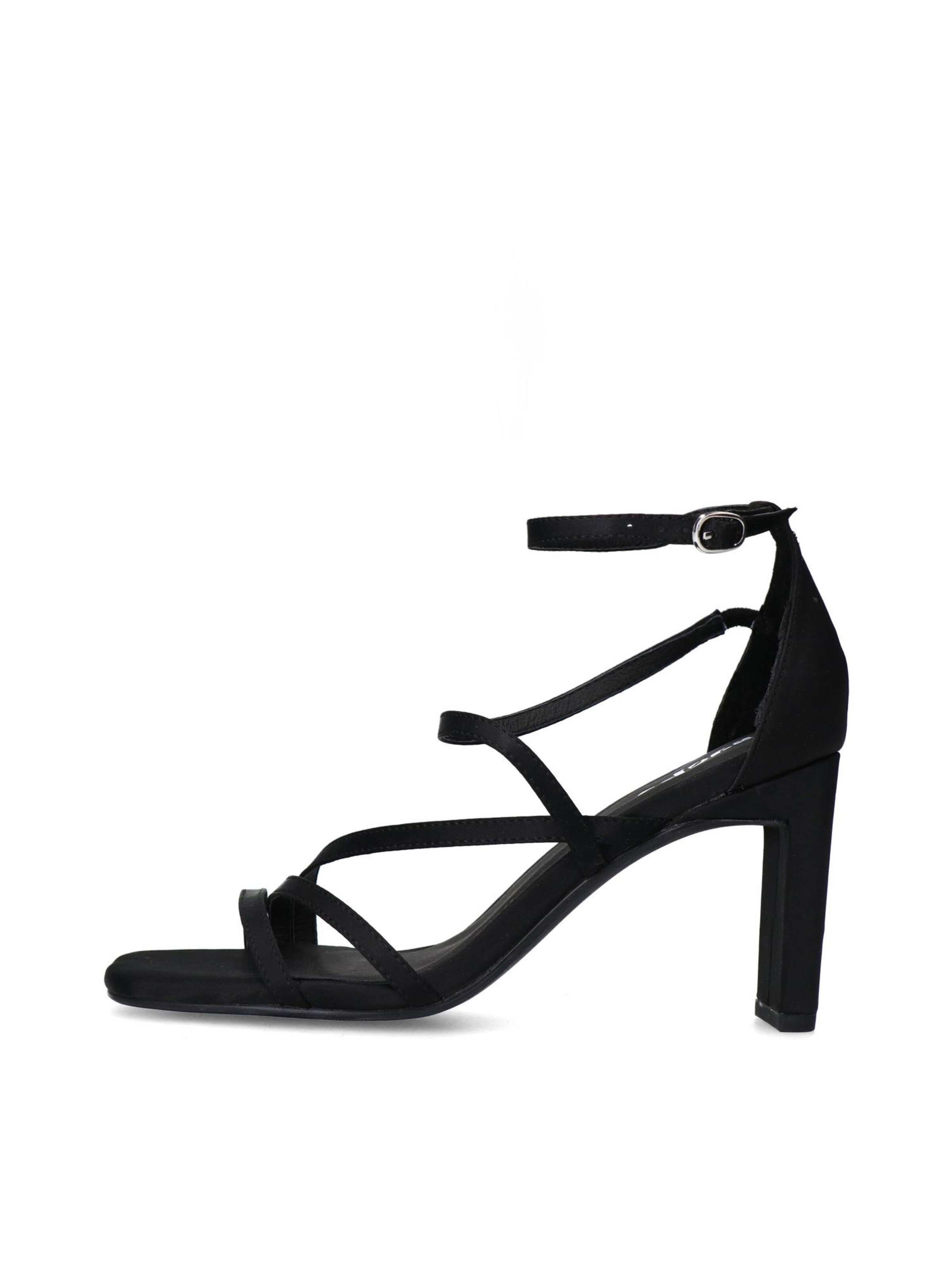 Sandales à lanières SACHA en noir