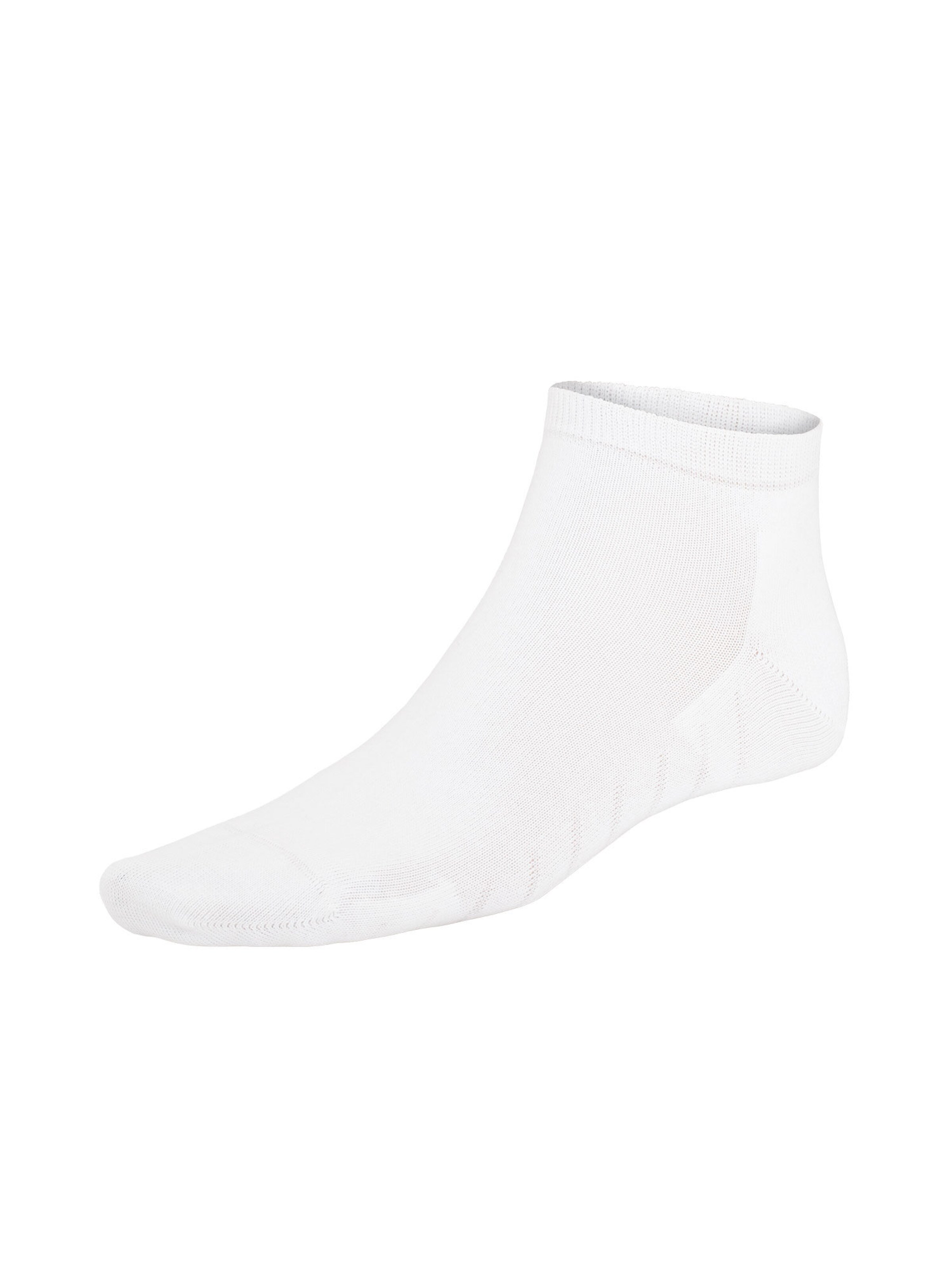 Chaussettes 'Fresh Up' KUNERT en blanc : devant