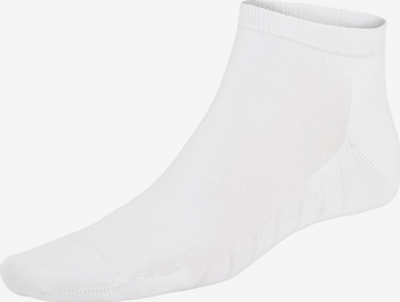 Chaussettes 'Fresh Up' KUNERT en blanc : devant