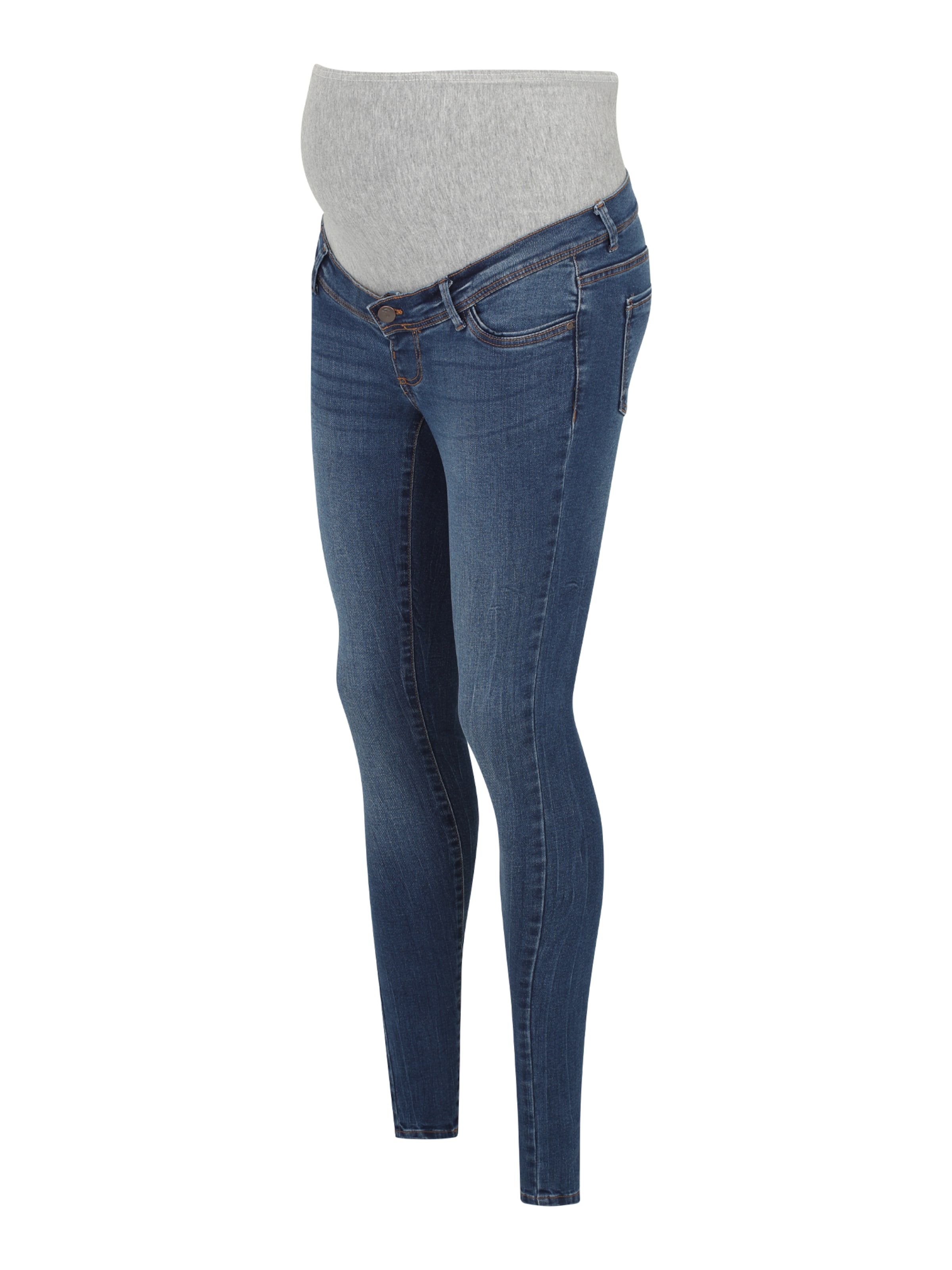 MAMALICIOUS Skinny Jeansy 'MLVancouver' w kolorze niebieski: przód