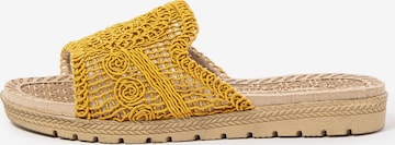 Brasileras Sandals 'Bohooz' in Yellow: front
