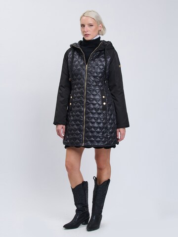 Influencer Between-Seasons Parka in Black