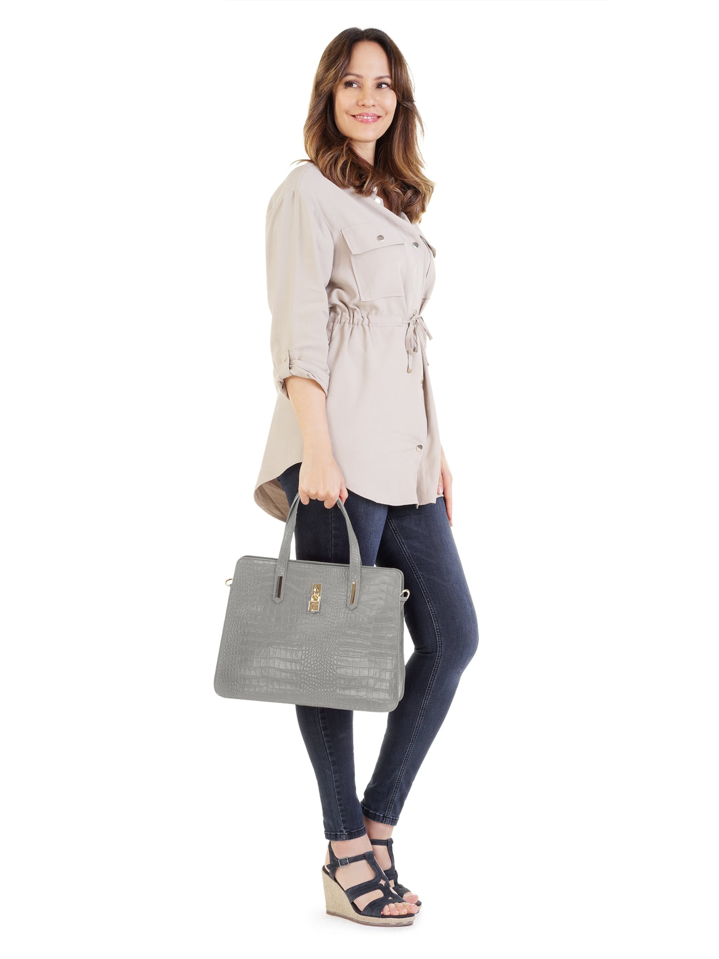 Cluty Handtasche‌‌‌‌‌‌‌‌‌ in Grau