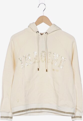 MOS MOSH Sweatshirt & Zip-Up Hoodie in S in White: front