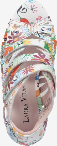 Laura Vita Sandalen met riem in Wit