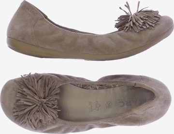Marc Shoes Flats & Loafers in 38 in Beige: front