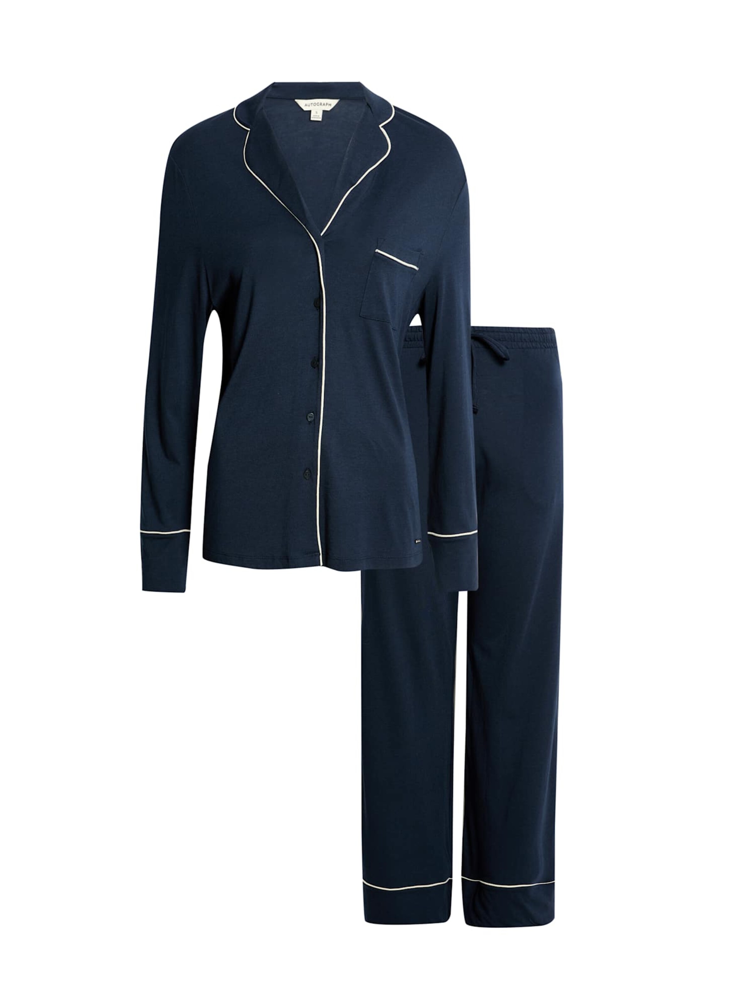 Marks & Spencer Pajama in Blue: front