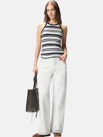 PINKO Regular Jeans 'PINKO WANDA WAIST DOWN WIDE LEG PANTALONE'‌‌‌‌‌‌ in Weiß: Vorderseite