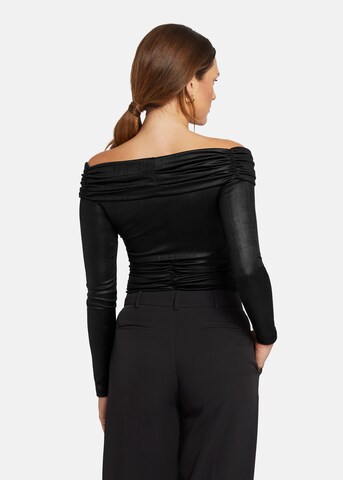 Nicowa Shirt bodysuit in Black