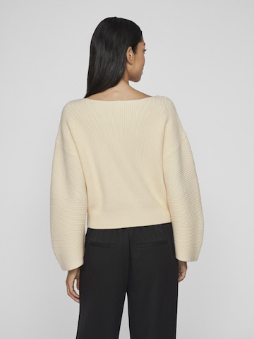 VILA - Jersey en beige