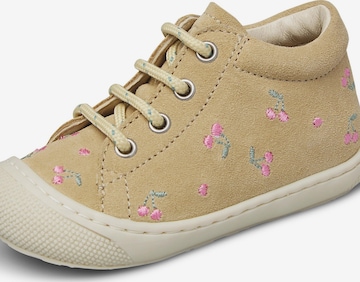 NATURINO Sneaker 'COCOON EMBR.CHERRY' in Beige: Vorderseite