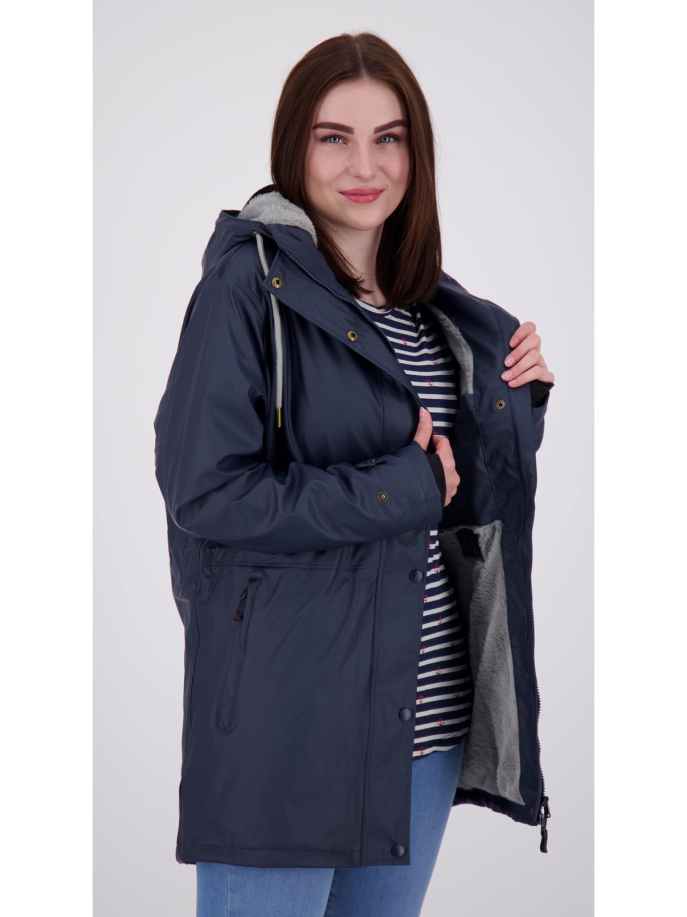 deproc Outdoorjas 'Friesennerz ELLESMERE WMN' in Blauw