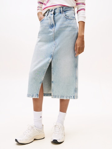 Tommy Jeans Пола 'CLAIRE' в синьо: отпред