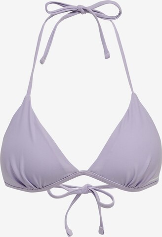 Hummel Triangle Bikini Top 'ALLY' in Purple: front