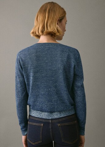 MANGO TEEN Knit Cardigan 'Carmen' in Blue