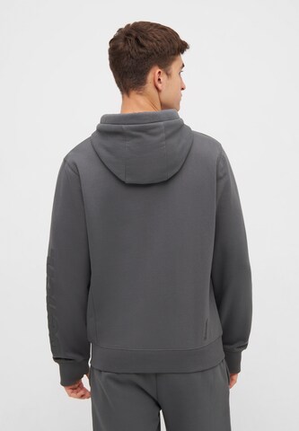 BENCH Zip-Up Hoodie in Grey