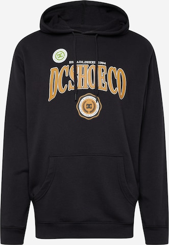 DC Shoes Sweatshirt 'TUITION' in Black: front