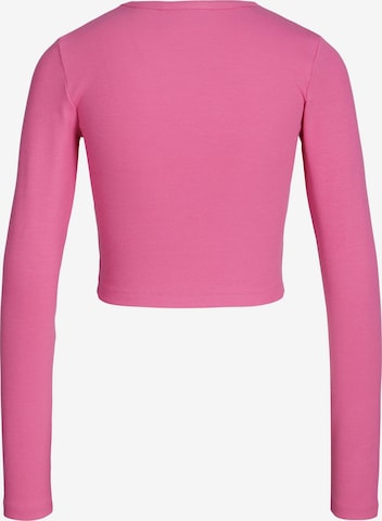 JJXX Μπλουζάκι 'FELINE' σε ροζ