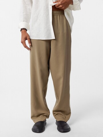 Dandalo Baggy Trousers in Green: front