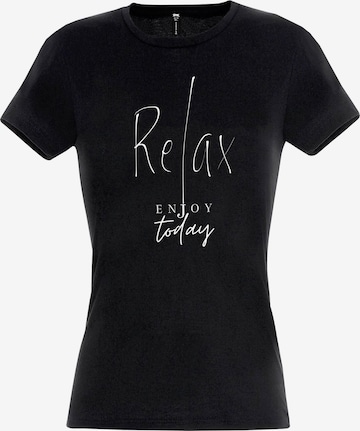 RMK Shirt 'Relax' in Black: front